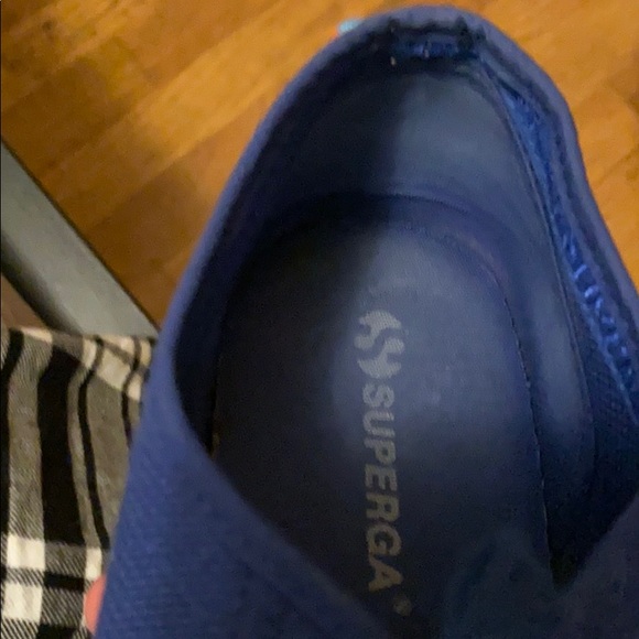 Superga sneakers size 9 (40) blue cute - Picture 4 of 4